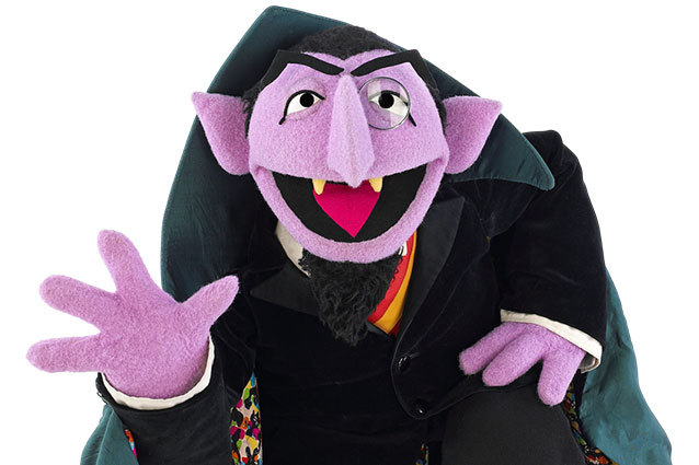 the count from Sesame Street